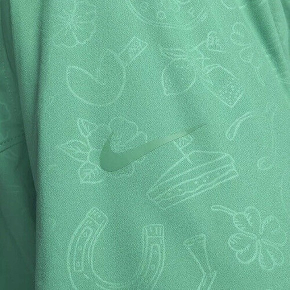 Nike Shield Men’s Neptune Green Weather Resistant Golf Crew Medium M CK3771-370 - Picture 4 of 9